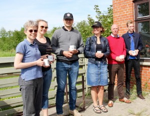 Fv. Rikke og Britt, Claus og Charlotte, Jimmy og Niels Kristian