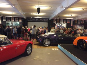 Bugatti Veyron - og den blev startet for os