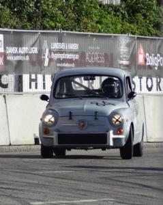 Nikolaj Mortensen i Fiat Abarth