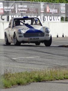 En flot MG Midget GT kørt af Peter Roxlin