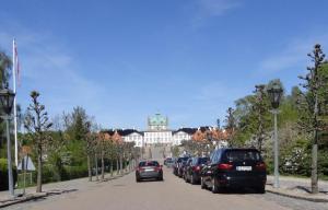 Vi var næsten inde og runde Fredensborg slot