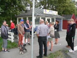 Samling før afgang