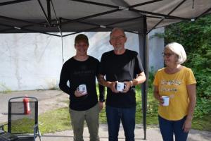 Vindere klasse A - standard1. Carsten, 2. Christian, 3. Trine